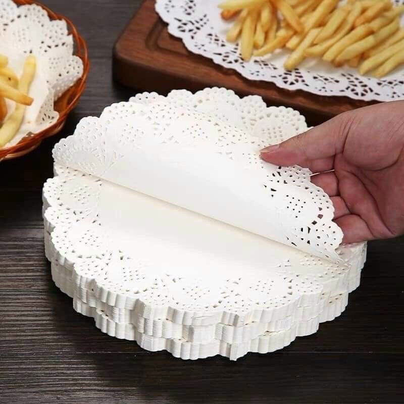 SÉT 140 TẤM GIẤY NẾN BÔNG HOA SIZE 21.5CM 3 SÉT 140 TẤM GIẤY NẾN BÔNG HOA SIZE 21.5CM - Ảnh 3