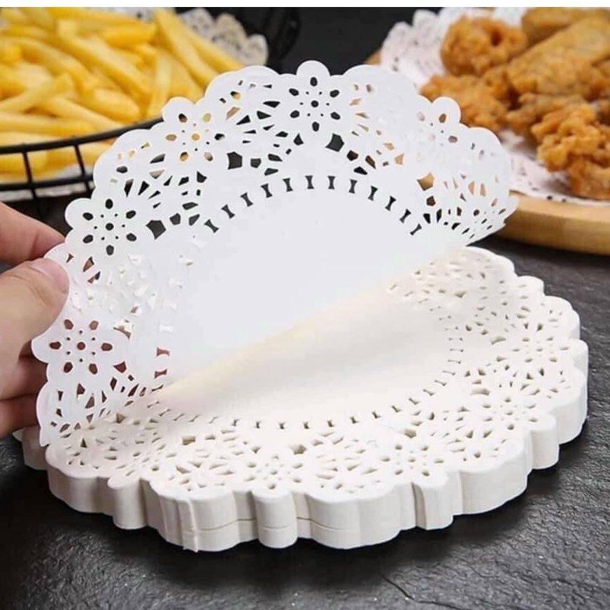 SÉT 140 TẤM GIẤY NẾN BÔNG HOA SIZE 21.5CM