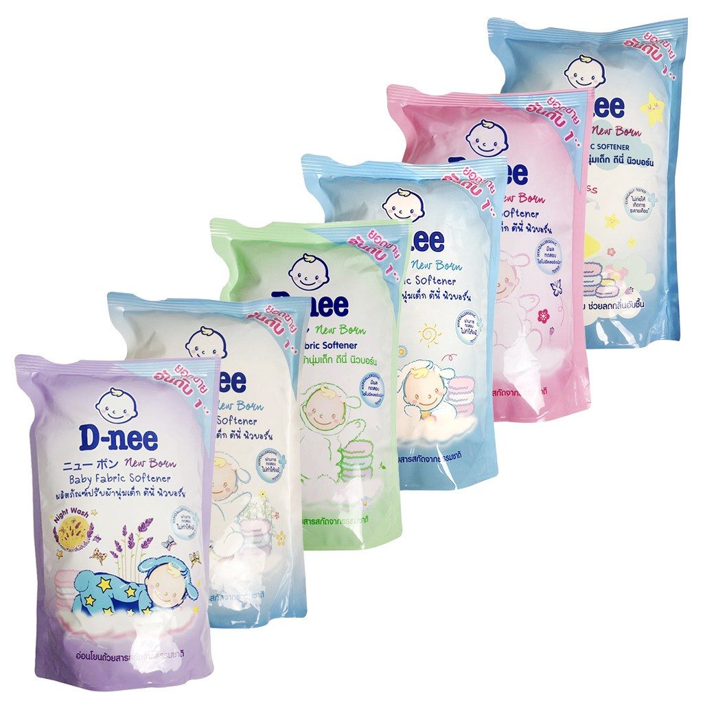 NƯỚC GIẶT XẢ THÁI DNEE TÚI 1.4L ĐỦ MÀU