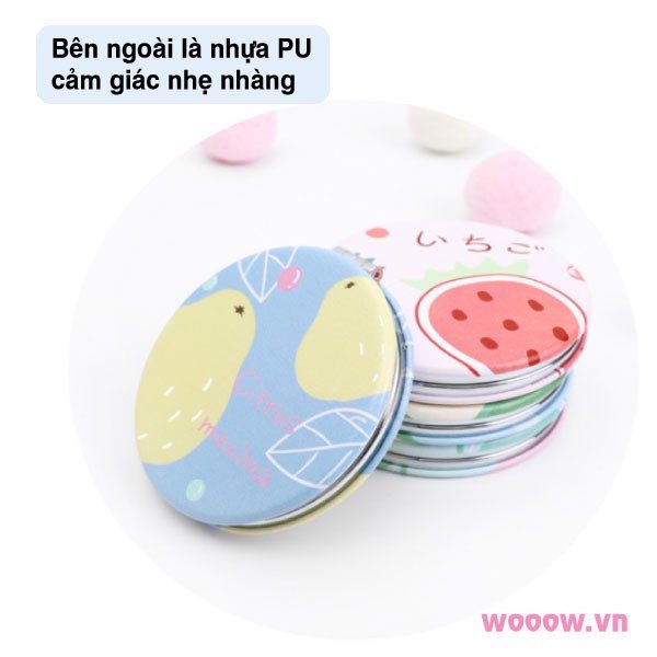 GƯƠNG TRANG ĐIỂM MINI 2 MẶT GẤP GỌN
