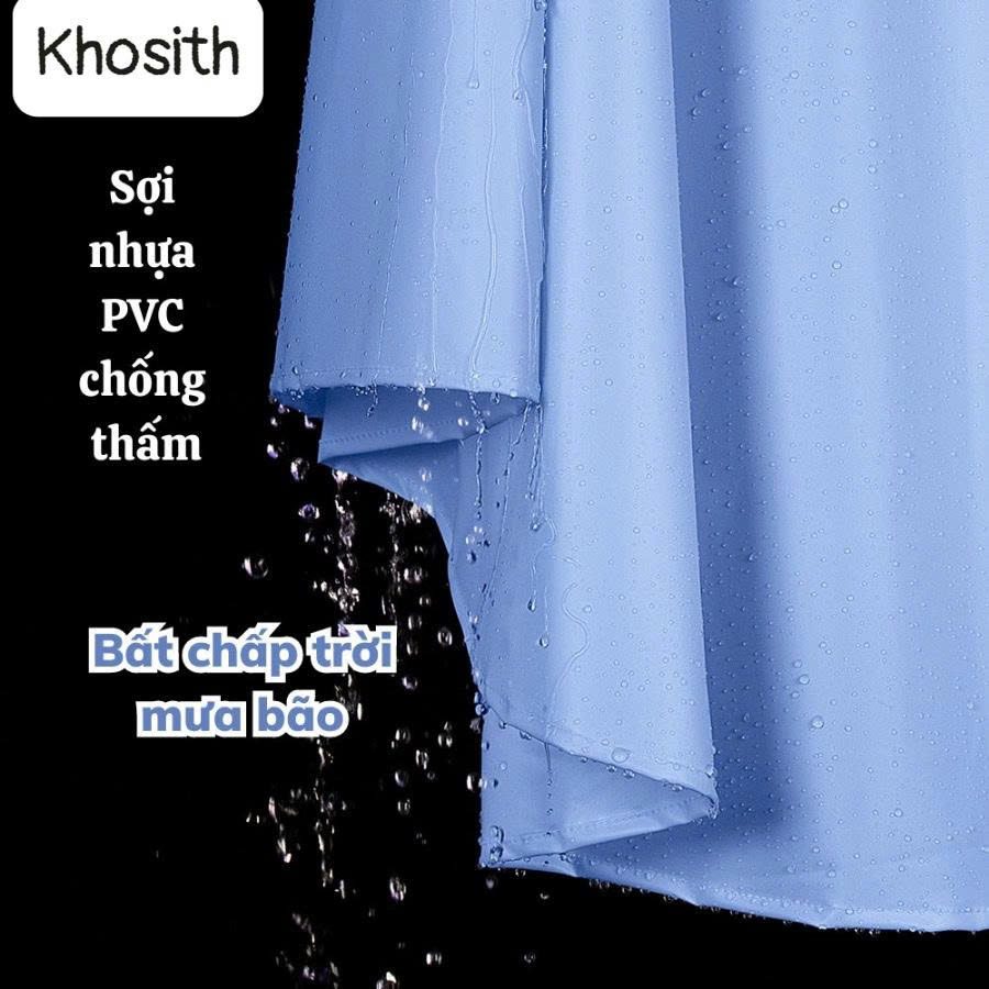 ÁO MƯA TRONG SUỐT CHO MẸ VÀ BÉ