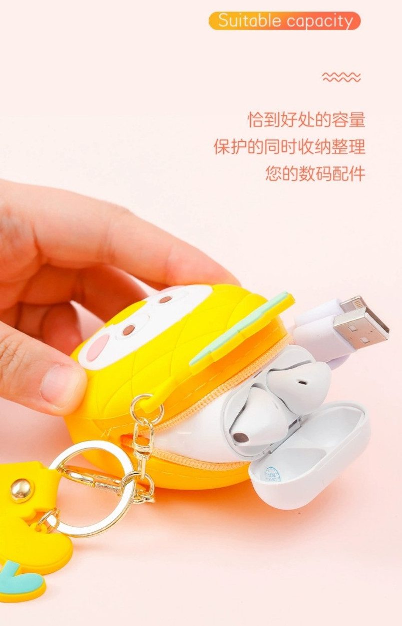 MÓC KHÓA VÍ SILICON HÌNH THÚ 3 MÓC KHÓA VÍ SILICON HÌNH THÚ - Ảnh 3