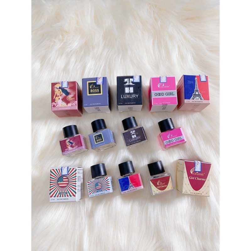 NƯỚC HOA MINI CHARME 5ML CHÍNH HÃNG