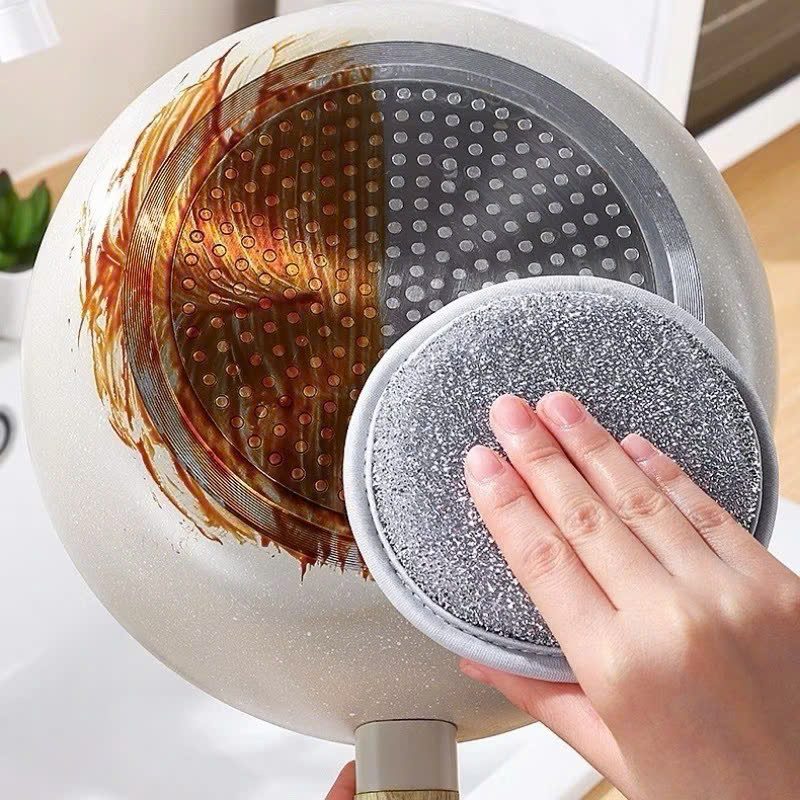 MIẾNG RỬA CHÉN TRÒN SỢI BẠC 3 MIẾNG RỬA CHÉN TRÒN SỢI BẠC - Ảnh 3