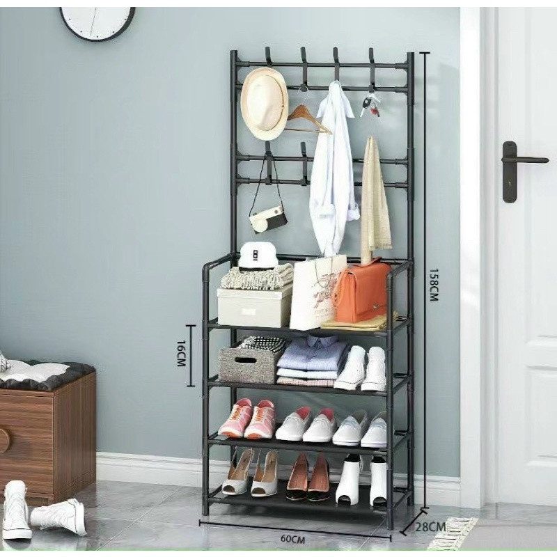 KỆ SẮT TREO QUẦN ÁO, TÚI XÁCH CHỮ H