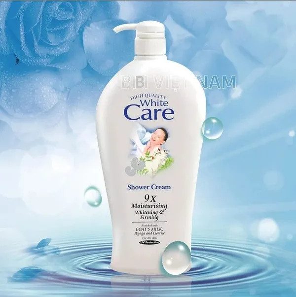 SỮA TẮM WHITE CARE 9X 1200ML