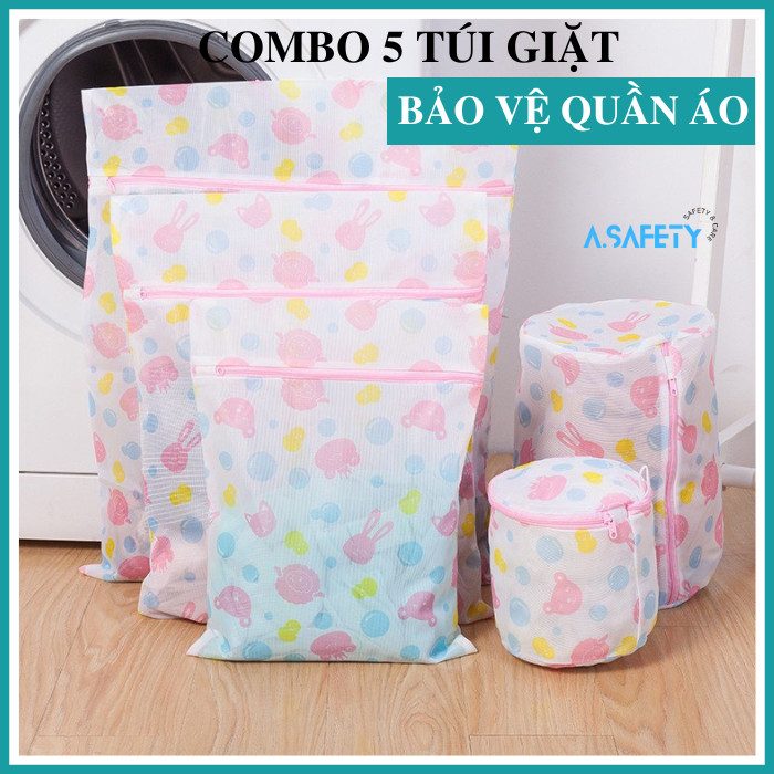 SET 5 TÚI GIẶT ĐỒ LÓT