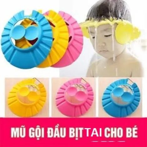 NÓN GỘI ĐẦU CHẮN NƯỚC HÌNH THÚ CHO BÉ 2 NÓN GỘI ĐẦU CHẮN NƯỚC HÌNH THÚ CHO BÉ - Ảnh 2
