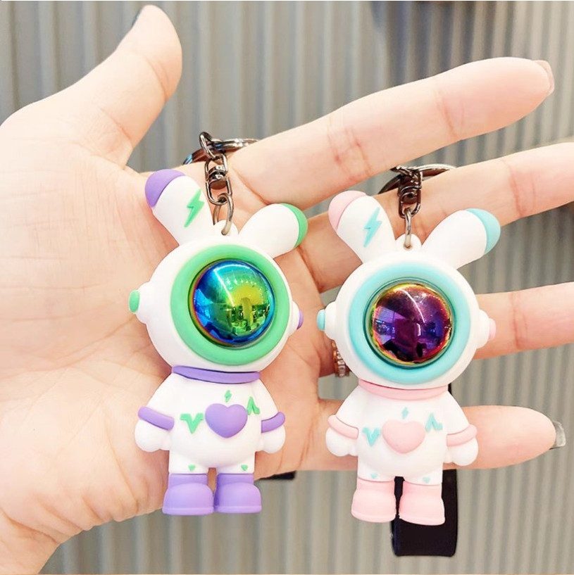 MÓC KHÓA PHI HÀNH GIA THỎ RABBIT 3 MÓC KHÓA PHI HÀNH GIA THỎ RABBIT - Ảnh 3