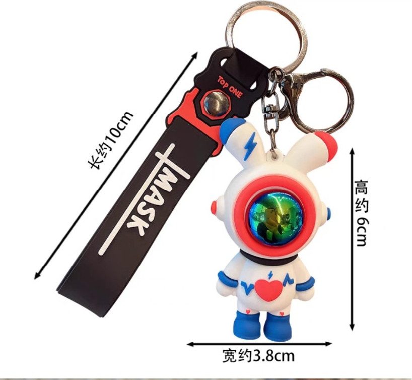 MÓC KHÓA PHI HÀNH GIA THỎ RABBIT