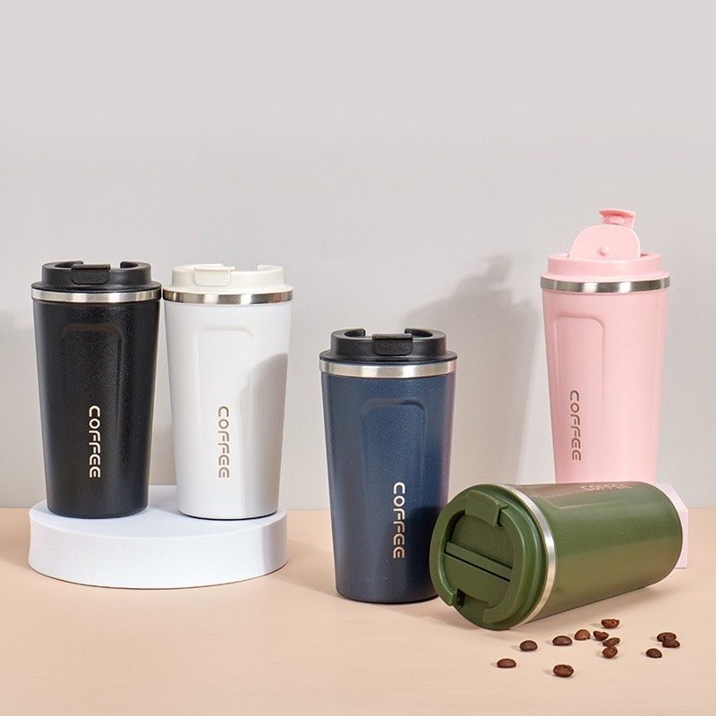 BINH GIỮ NHIỆT COFFEE NĂP CHỐNG TRÀN