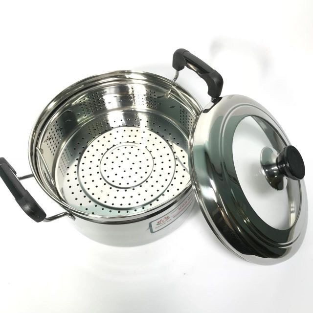 NỒI HẤP INOX SIZE 19CM CÓ VỶ HẤP BÊN TRONG 2 NỒI HẤP INOX SIZE 19CM CÓ VỶ HẤP BÊN TRONG - Ảnh 2