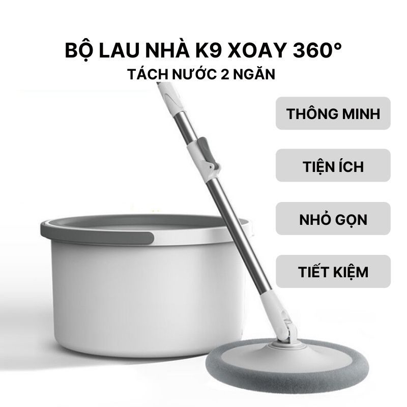 CÂY LAU NHÀ THÔNG MINH TÁCH NƯỚC K9