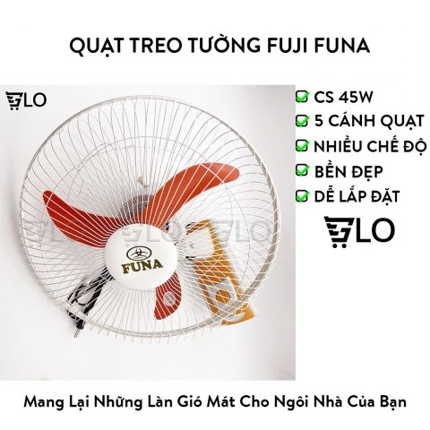 QUẠT TREO TƯỜNG NATIFAN/ FUJI