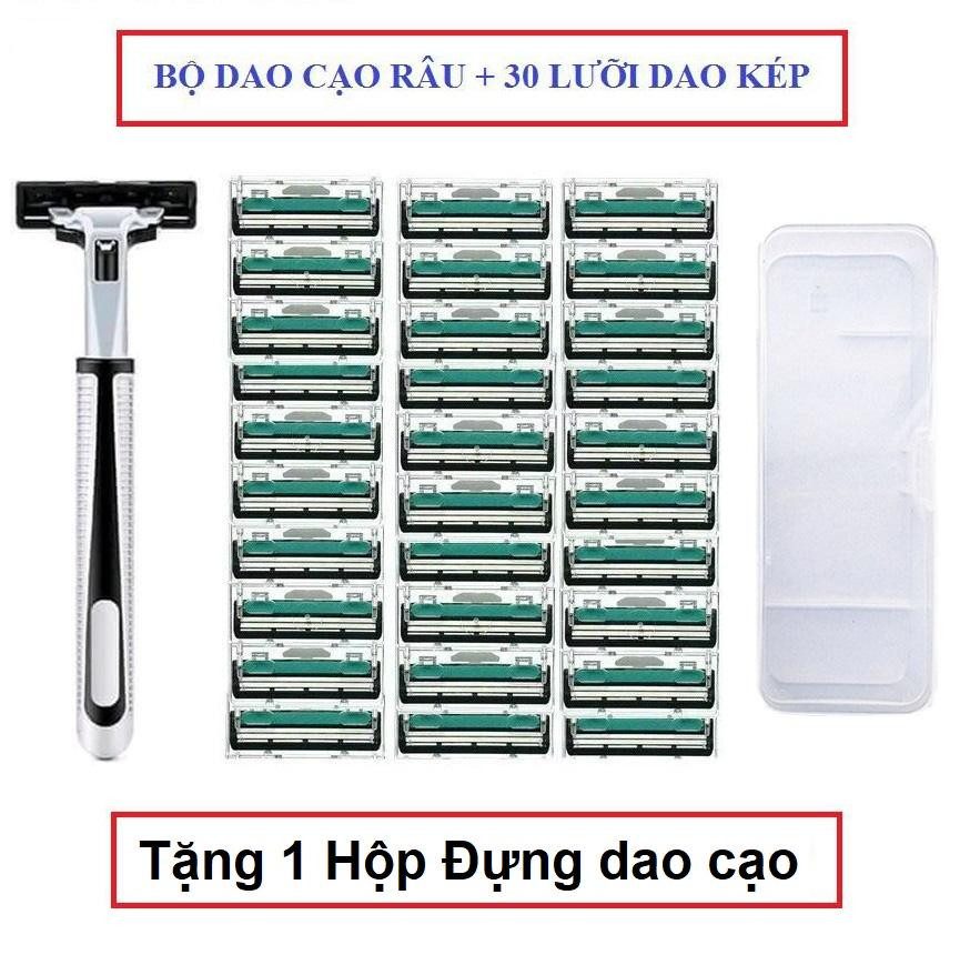 DAO CẠO RÂU 36 LƯỠI + KEM