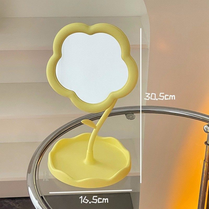 GƯƠNG TRANG ĐIỂM ĐỂ BÀN HÌNH HOA