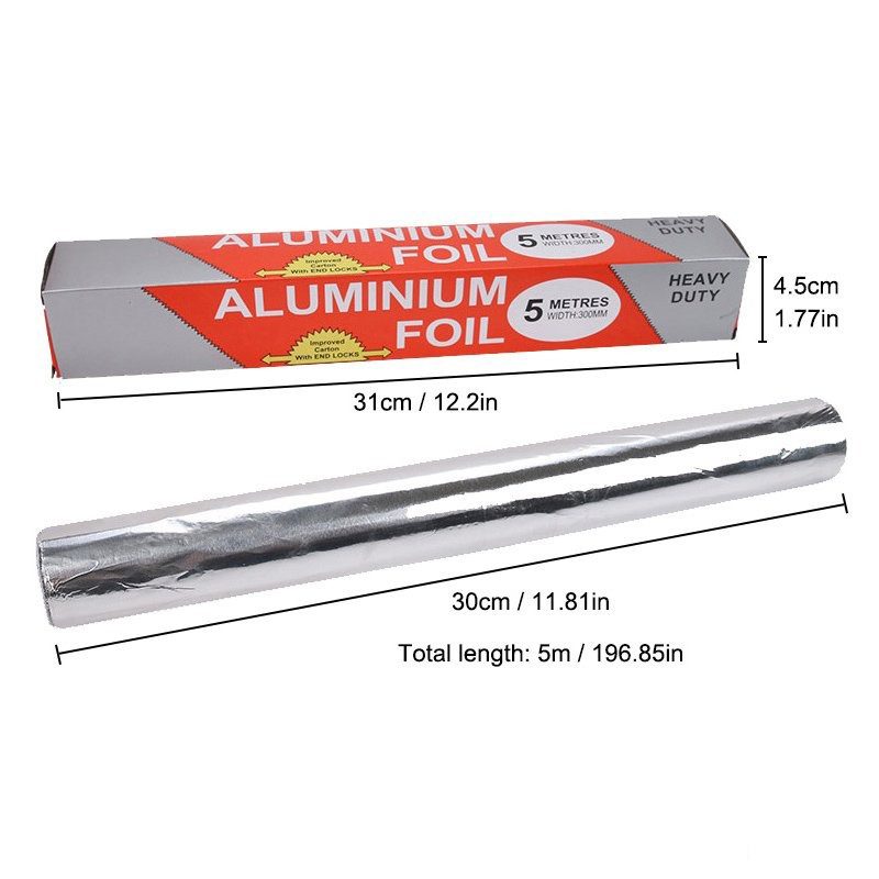 GIẤY BẠC NƯỚNG THỊT ALUMINIUM FOIL