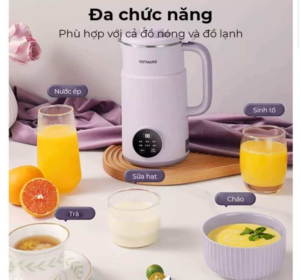 MÁY LÀM SỮA HẠT ĐA NĂNG OSTMARS 001 2 MÁY LÀM SỮA HẠT ĐA NĂNG OSTMARS 001 - Ảnh 2