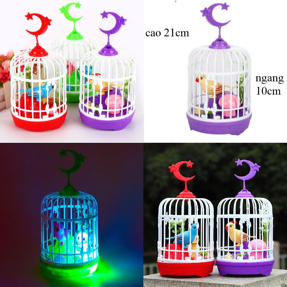 LỒNG CHIM CẢM ỨNG PHÁT NHẠC CHO BÉ 4 LỒNG CHIM CẢM ỨNG PHÁT NHẠC CHO BÉ - Ảnh 4