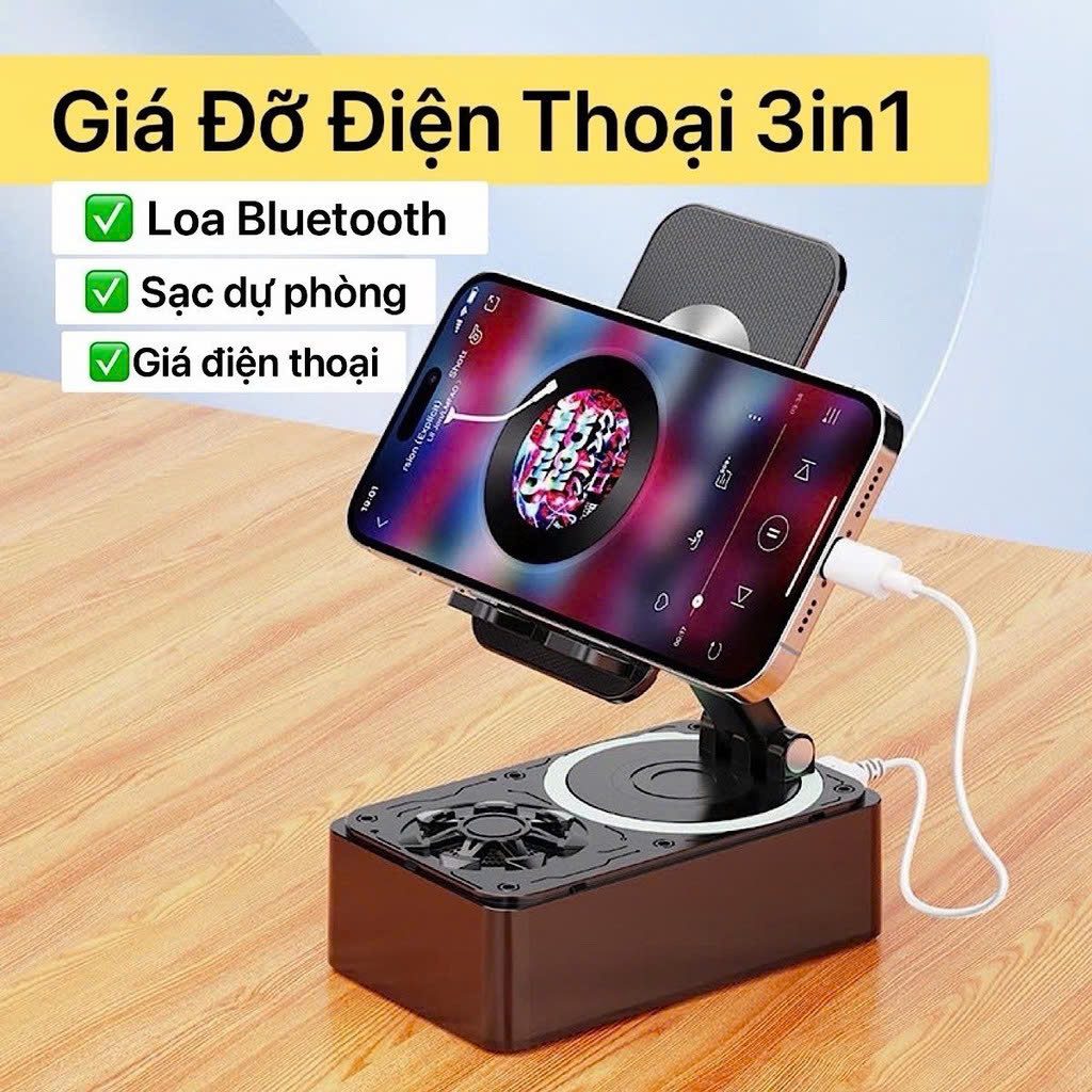 GIÁ ĐỠ ĐT XOAY 360 KÈM LOA BLT 3 GIÁ ĐỠ ĐT XOAY 360 KÈM LOA BLT - Ảnh 3