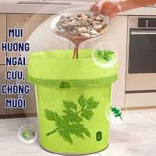 TÚI ĐỰNG RÁC RÚT DÂY ĐUỔI MUỖI HƯƠNG NGÃI CỨU