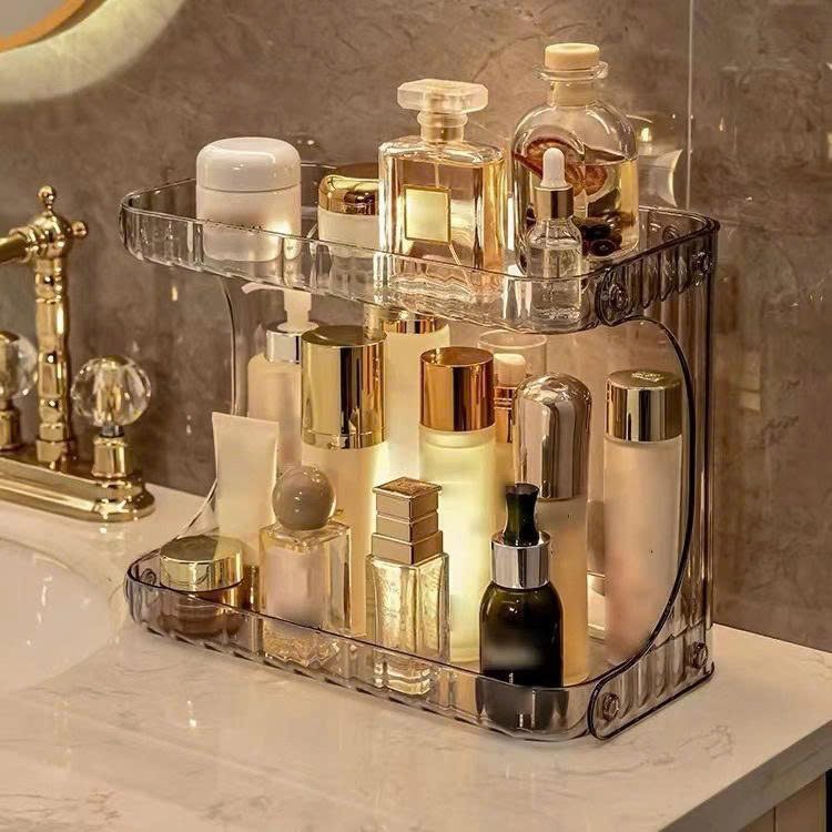 KỆ MỸ PHẨM 2 TẦNG MEKA