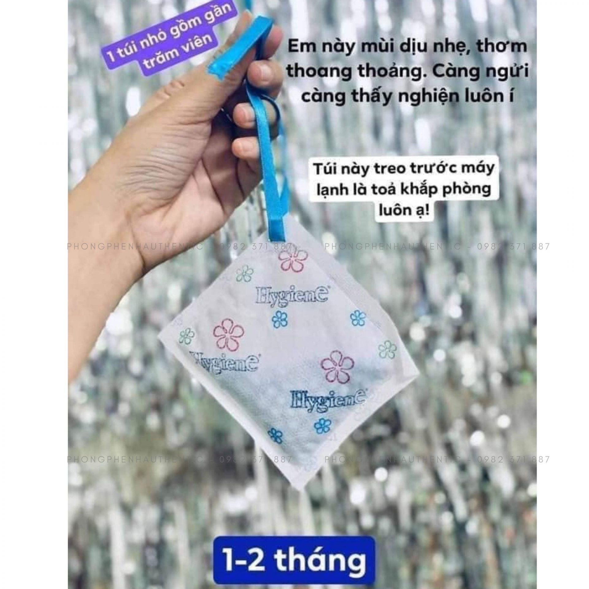 TÚI THƠM HƯƠNG NƯỚC HOA HYGIENE THÁI 8G 2 TÚI THƠM HƯƠNG NƯỚC HOA HYGIENE THÁI 8G - Ảnh 2