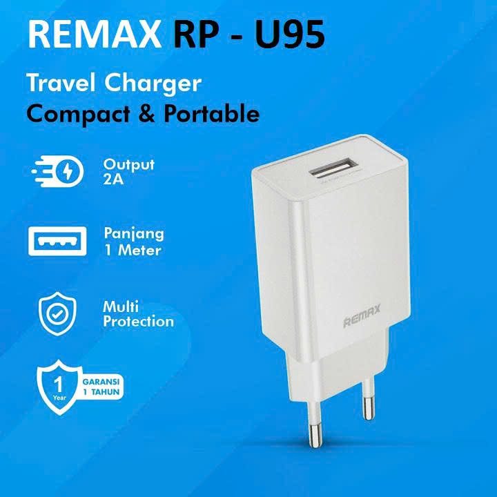 CỐC SẠC USB REMAX RP-U95 2.4A 3 CỐC SẠC USB REMAX RP-U95 2.4A - Ảnh 3