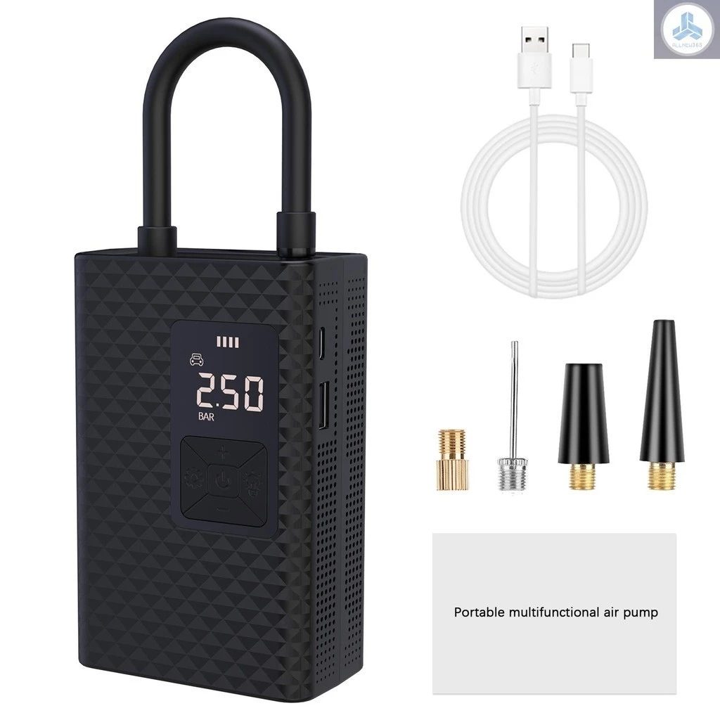 BƠM XE HƠI ĐIỆN CÓ SẠC DỰ PHÒNG 60W P2 4 BƠM XE HƠI ĐIỆN CÓ SẠC DỰ PHÒNG 60W P2 - Ảnh 4