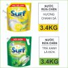 NƯỚC RỦA CHÉN SURF 3.4 KG HƯƠNG TRÀ XANH 5 002283 gal 2 692001bcdf43d