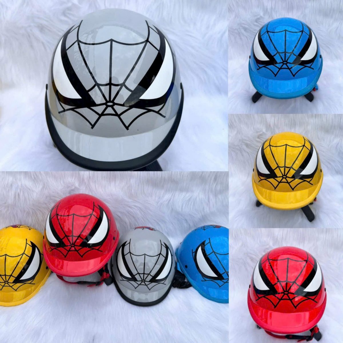 NÓN BẢO HIỂM TRẺ EM CÓ KÍNH HÌNH THÚ