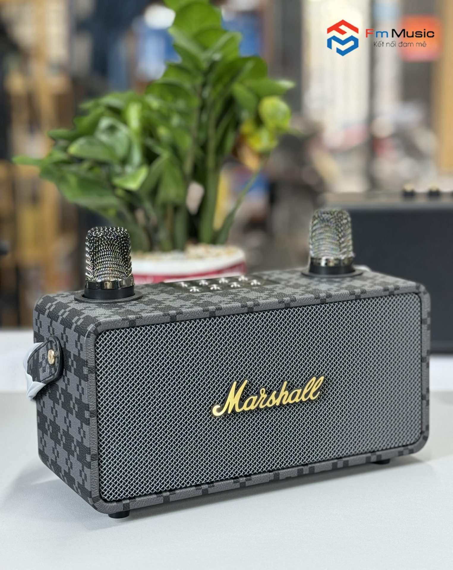 LOA KARAOKE MARSHALL M28 KÈM 2 MIC 4 LOA KARAOKE MARSHALL M28 KÈM 2 MIC - Ảnh 4