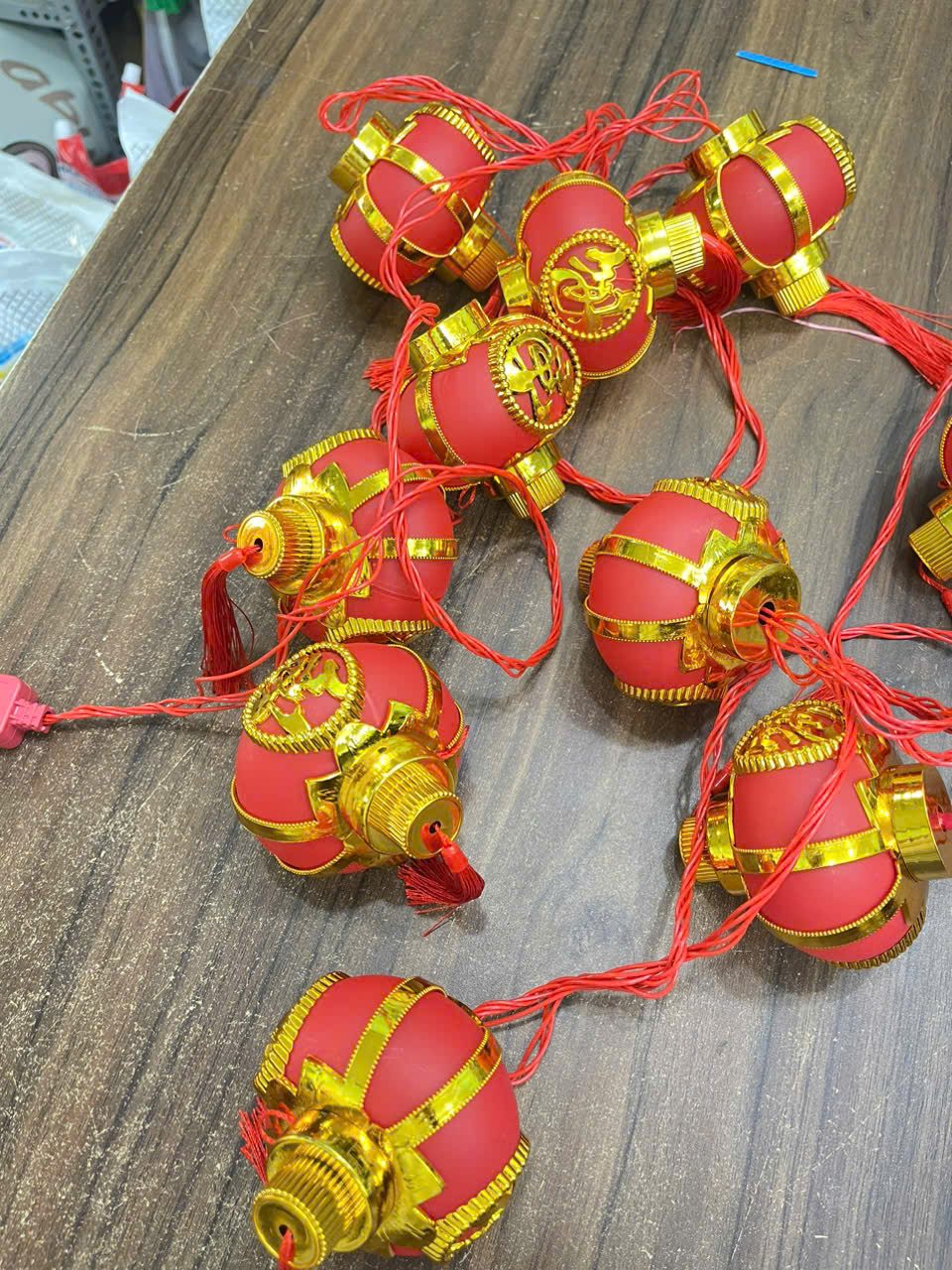 DÂY ĐÈN LED CHỮ PHÚC 10 QUẢ*8CM*5M CÓ NỐI 3 DÂY ĐÈN LED CHỮ PHÚC 10 QUẢ*8CM*5M CÓ NỐI - Ảnh 3