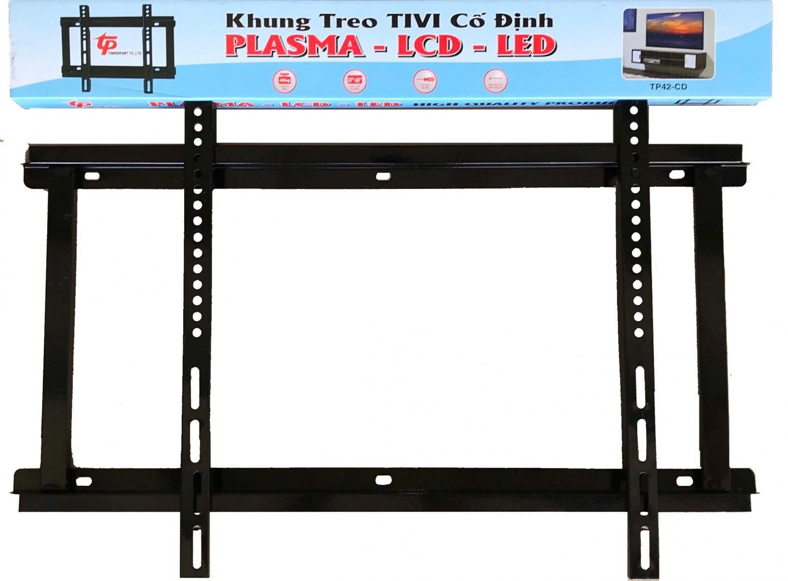 KHUNG TREO TIVI CỐ ĐỊNH 42" (37-63 INCH) 2 KHUNG TREO TIVI CỐ ĐỊNH 42" (37-63 INCH) - Ảnh 2