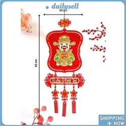 LIỄNG TREO TẾT XUÂN PHÁT TÀI 33*92CM