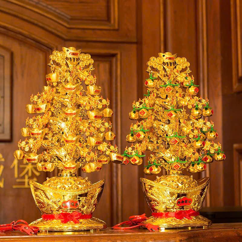 CÂY VÀNG TÀI LỘC 45CM XOAY ĐƯỢC 3 CÂY VÀNG TÀI LỘC 45CM XOAY ĐƯỢC - Ảnh 3