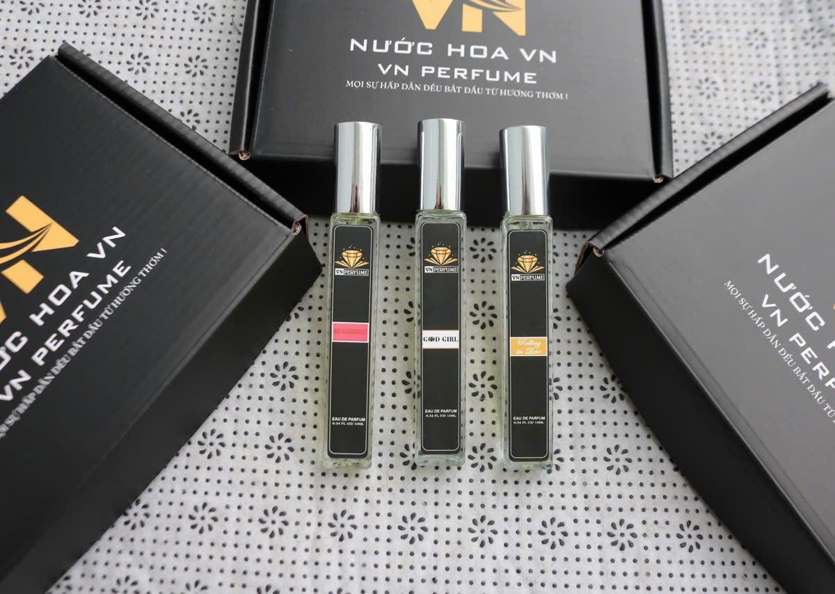 COMBO 3 CHAI NƯỚC HOA 10ML VN PERFUME