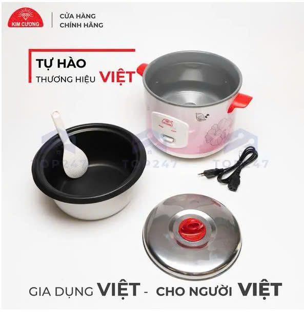 NỒI CƠM KIM CƯƠNG 1.5L NẮP RỜI