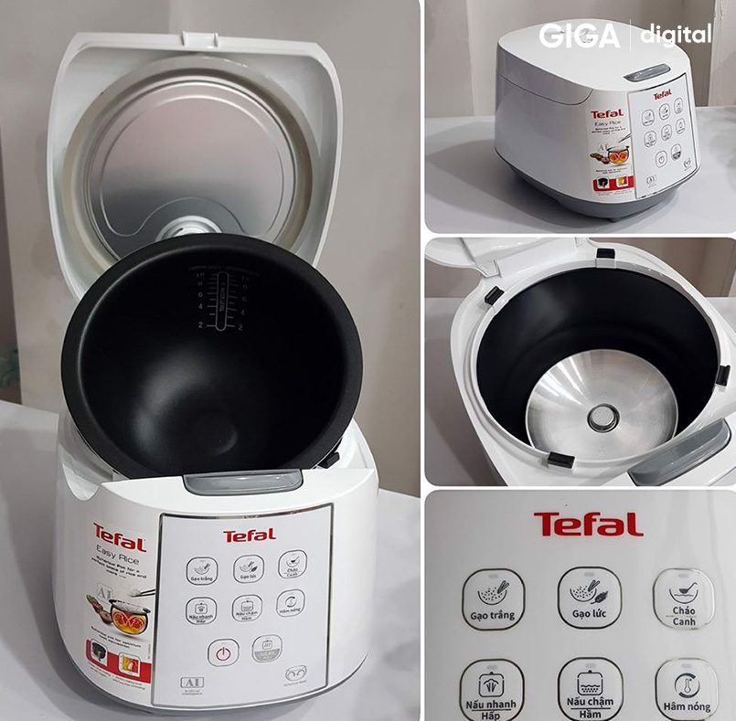 NỒI CƠM ĐIỆN TỬ TEFAL RK732168 - 1.8L, 750W R43 6 NỒI CƠM ĐIỆN TỬ TEFAL RK732168 - 1.8L, 750W R43 - Ảnh 6