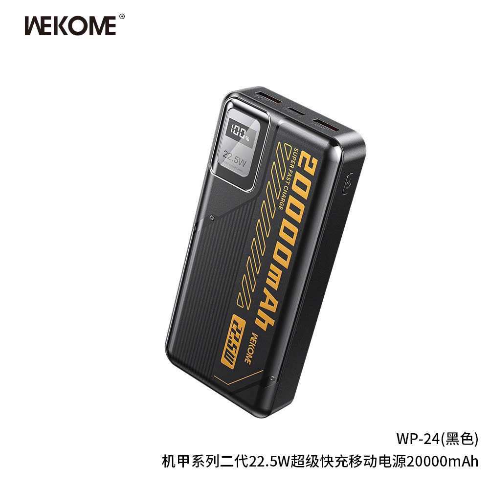 PIN SẠC DỰ PHÒNG WEKOM 20.000MAH WP-24 22.5W