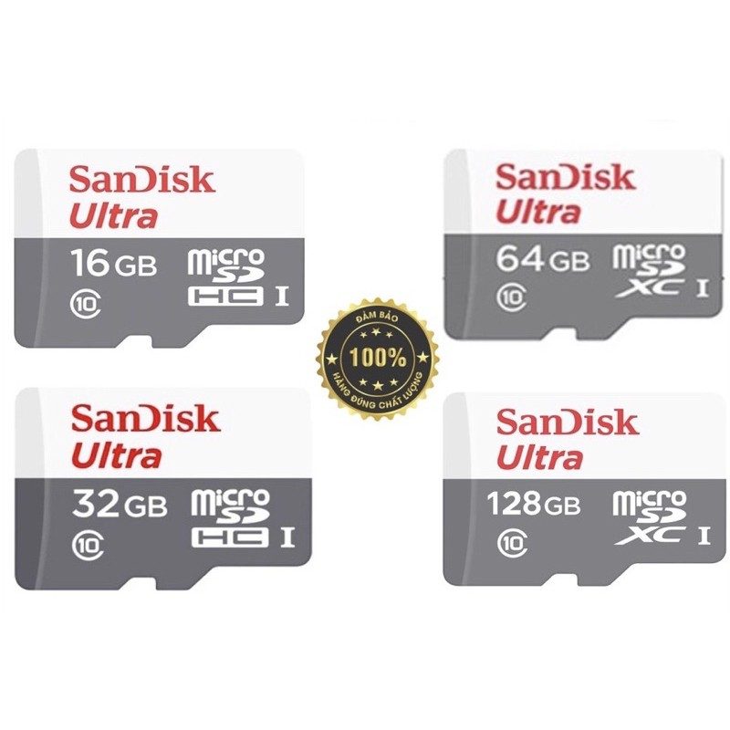 MICROSD SANDISK 64G HÃNG FULL BOX 2 MICROSD SANDISK 64G HÃNG FULL BOX - Ảnh 2