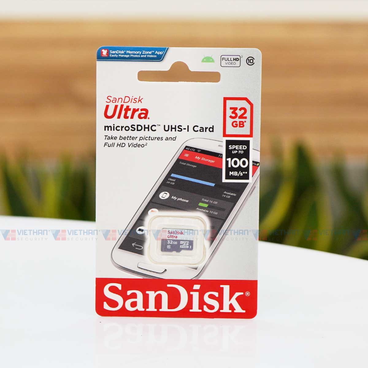 MICROSD SANDISK 64G HÃNG FULL BOX