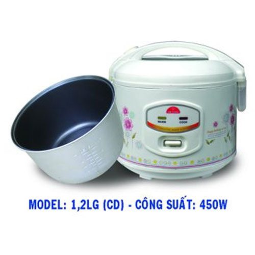 NỒI CƠM KIM CƯƠNG NẮP GÀI 1.2 LG