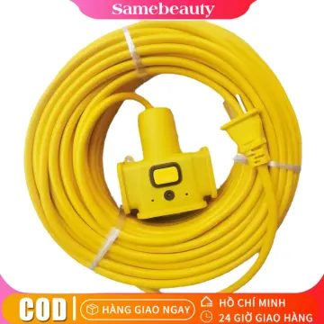 CUỘN DÂY ĐIỆN MÀU VÀNG DÀI 30M- 5 PHÍCH CẮM