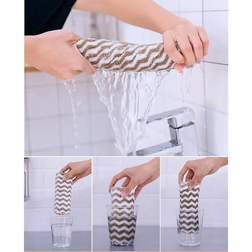 KHĂN LAU MẶT KẺ SỌC HÀN QUỐC