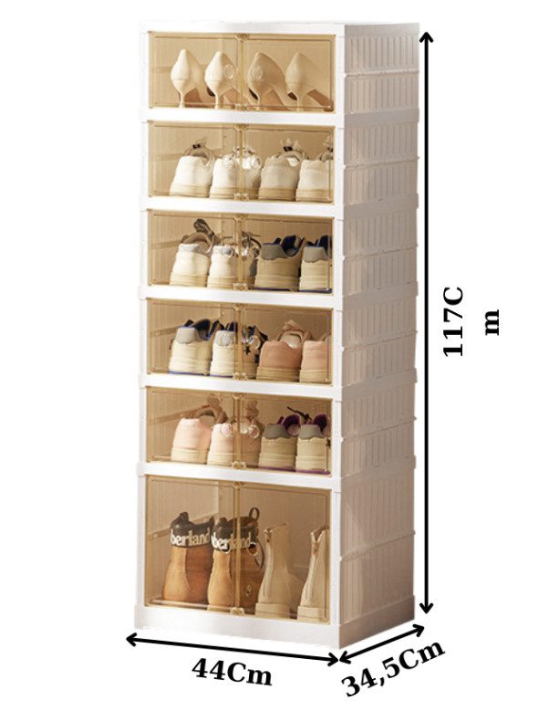 TỦ GIÀY XẾP GON KIOTO 6 TẦNG