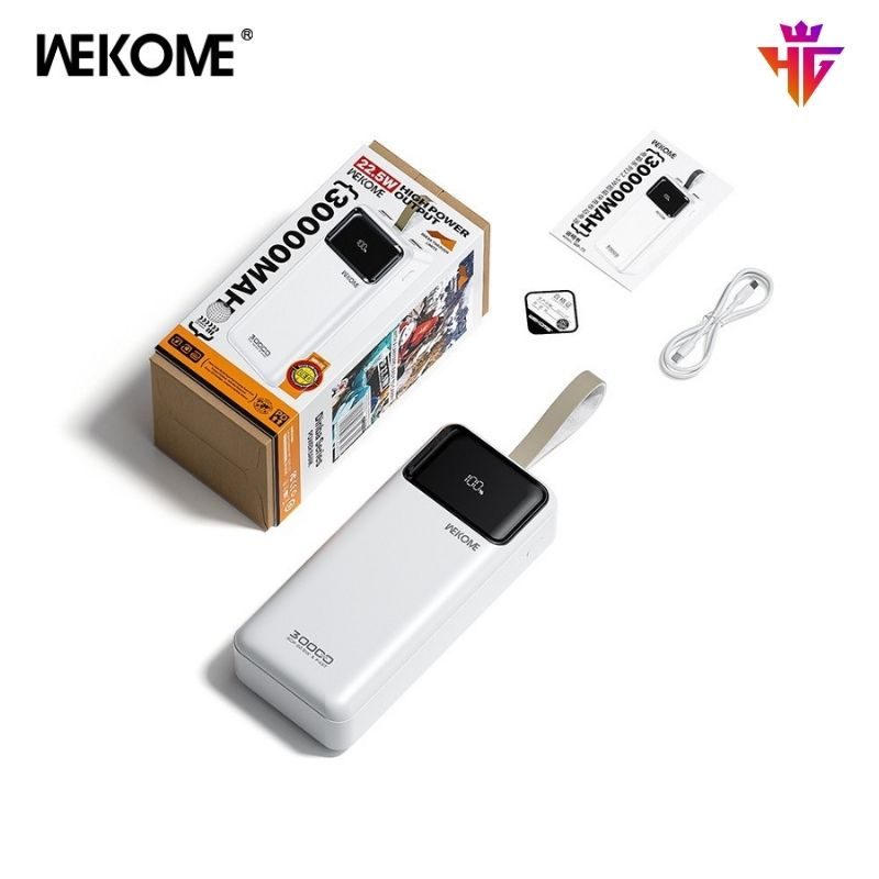 PIN SẠC DỰ PHÒNG WEKOME WP73 30.000 MAH 22.5W