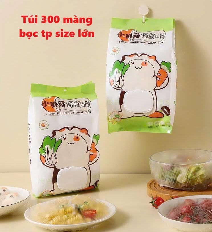 TÚI 300 MÀNG BỌC THỰC PHẨM SIZE LỚN