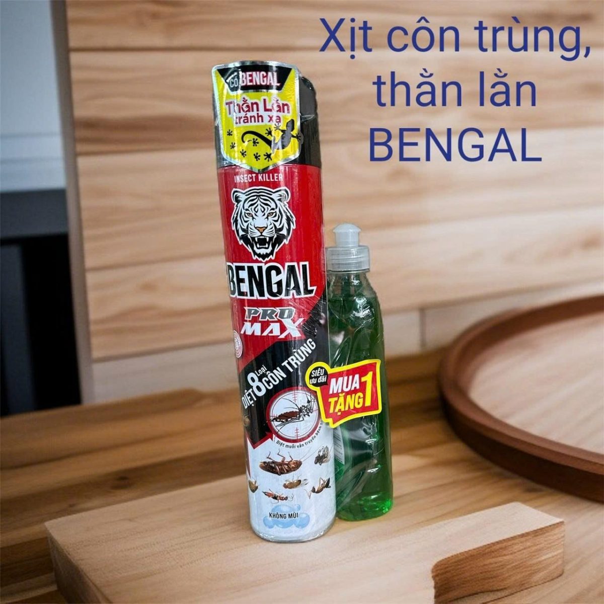 CHAI XỊT CÔN TRÙNG/ THẰN LẰN BENGAL (500ML)