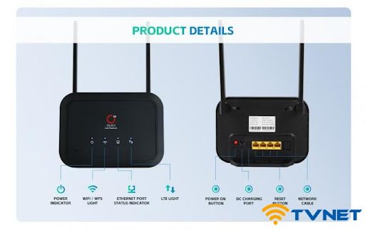 PHAT WIFI 4G OLAX AX8 PRO 2 ANTEN + 4 POS